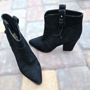 Sam Edelman Black Leather Boots